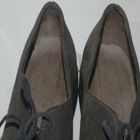 All Saints  Mens distressed casual Suede shoes 46 main image 6